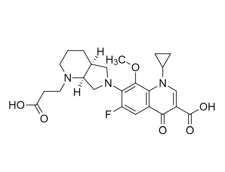 Show details for Moxifloxacin N-(3-Propanoic Acid) Impurity Picture of Moxifloxacin N-(3-Propanoic Acid) Impurity