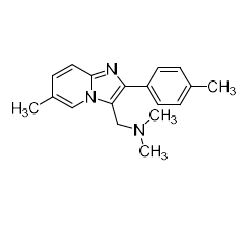 Picture of N,N-Dimethyl-1-(6-methyl-2-(p-tolyl)imidazo[1,2-a]pyridin-3-yl)methanamine