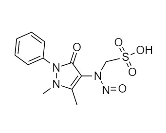 Show details for N-Nitroso Metamizole EP Impurity E Picture of N-Nitroso Metamizole EP Impurity E