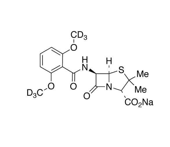 Show details for Methicillin-d6 Sodium Picture of Methicillin-d6 Sodium
