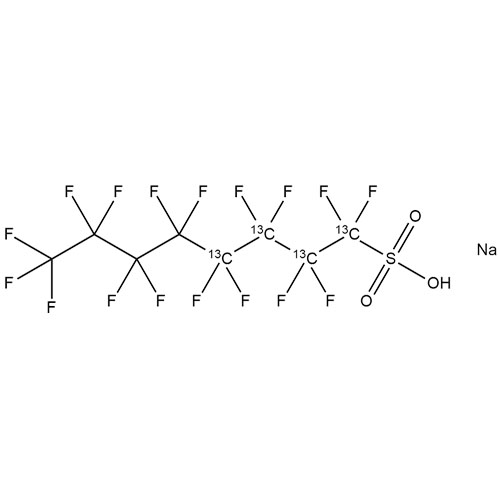 Picture of Sodium perfluoro-1-[1,2,3,4-13C4]octanesulfonate