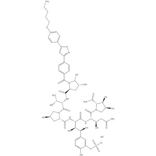 Picture of Micafungin Open Ring Analog