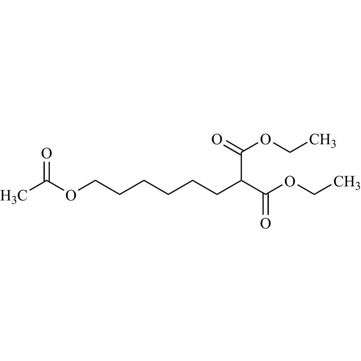 Show details for Diethyl 2-(6-Acetoxyhexyl)-Malonate Picture of Diethyl 2-(6-Acetoxyhexyl)-Malonate