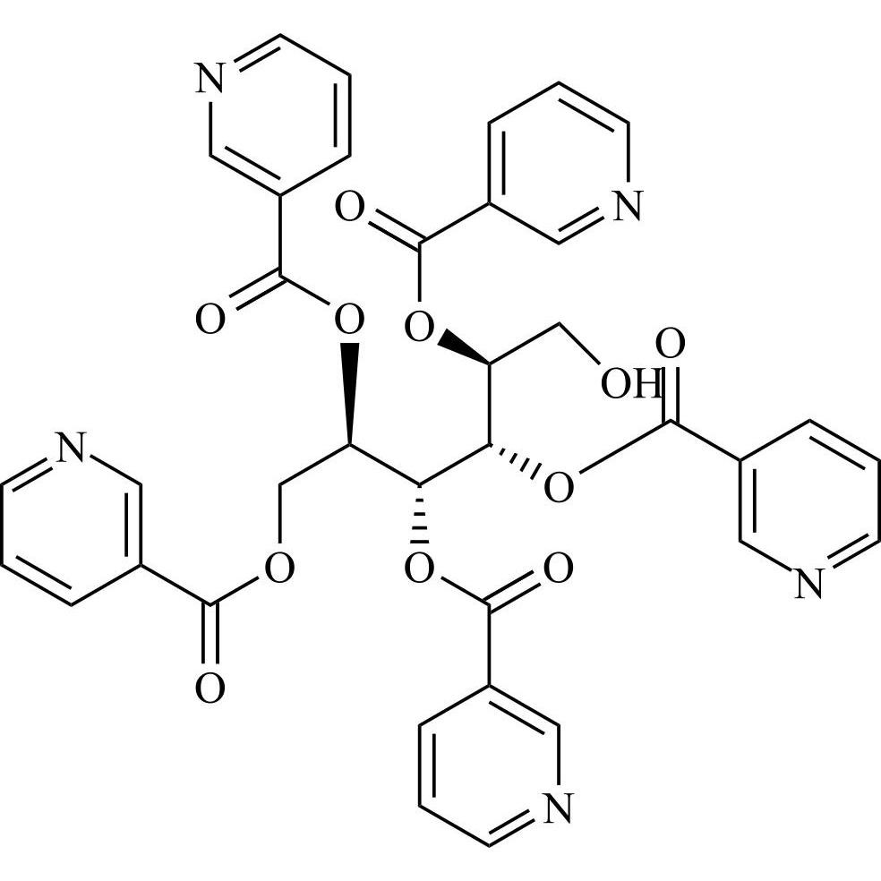 Picture of Mannitol-1,2,3,4,5-penta-3-pyridinecarboxylate