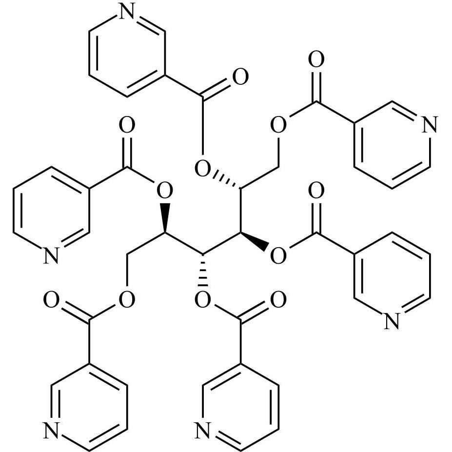 Picture of Mannitol-hexa-3-Pyridinecarboxylate