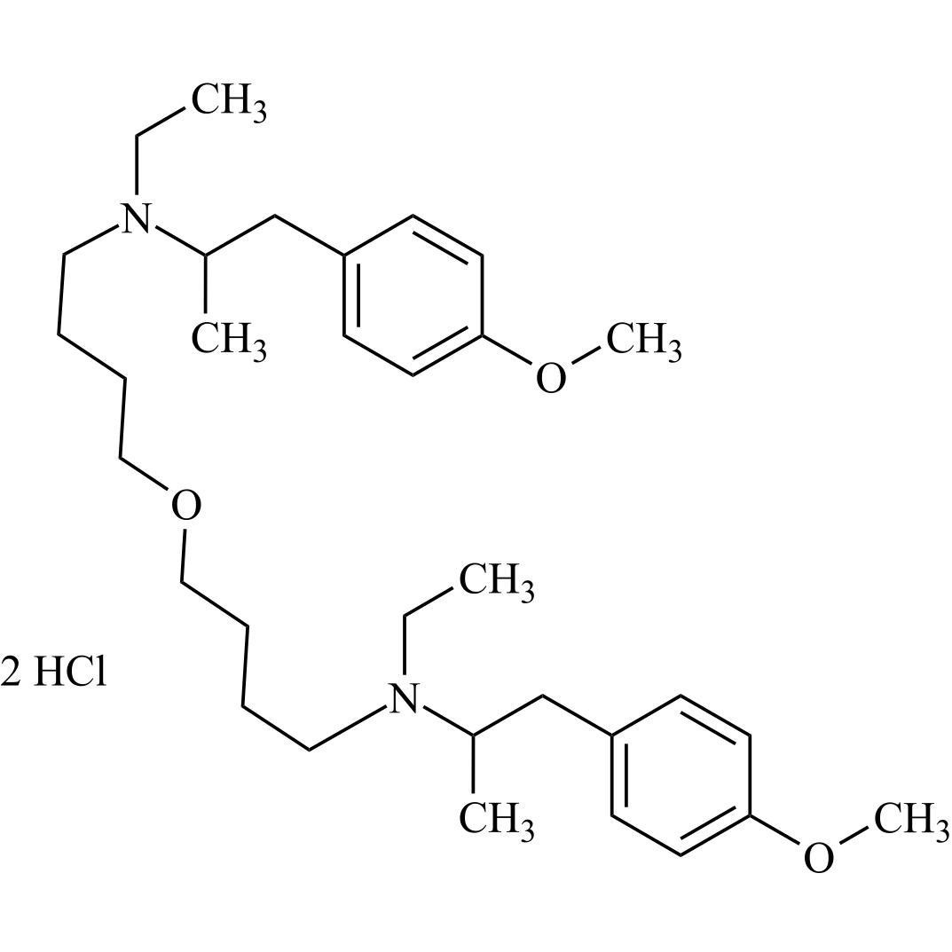 Picture of Mebeverine EP Impurity J DiHCl