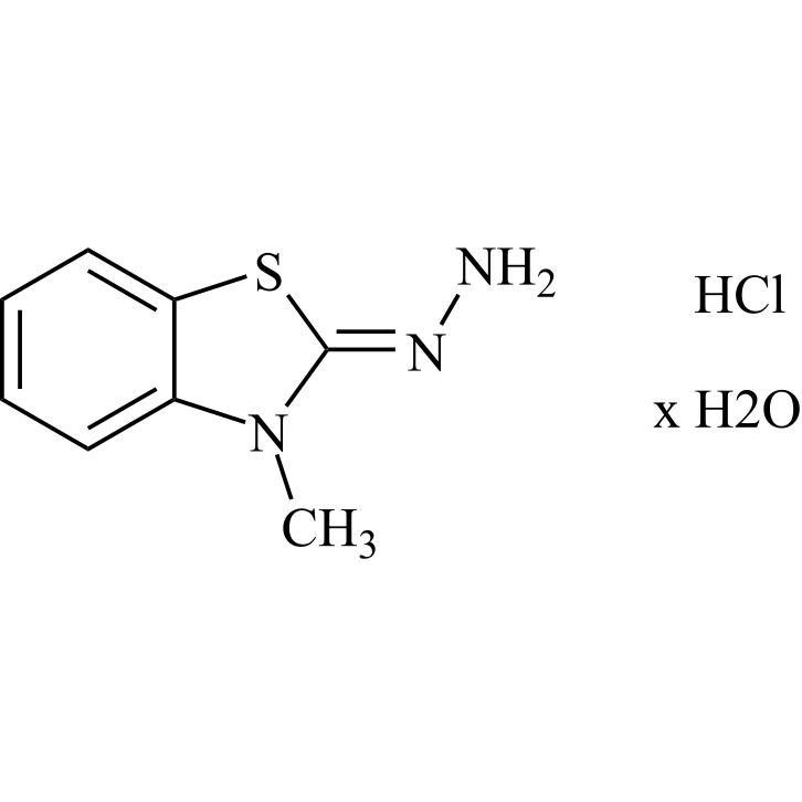 Show details for 3-Methyl-2-benzothiazolinone Hydrazone HCl Hydrate Picture of 3-Methyl-2-benzothiazolinone Hydrazone HCl Hydrate