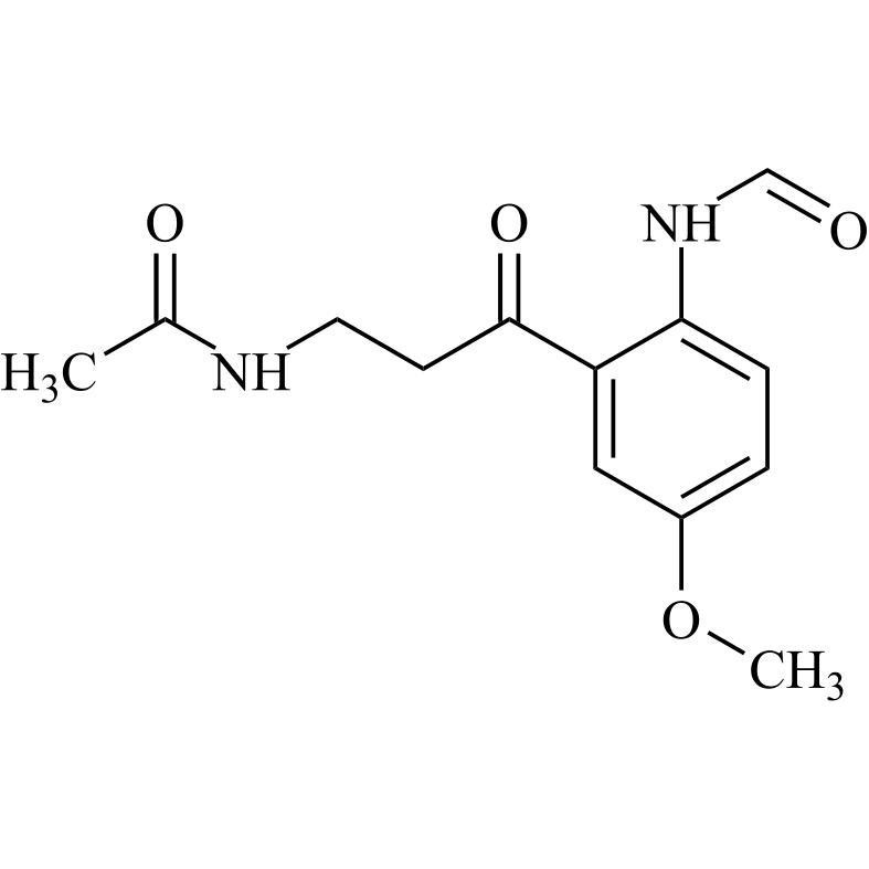 Show details for N1-Acetyl-N2-Formyl-5-Methoxykynuramine Picture of N1-Acetyl-N2-Formyl-5-Methoxykynuramine