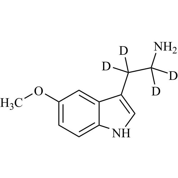 Show details for Melatonin USP Related Compound A-d4 Picture of Melatonin USP Related Compound A-d4