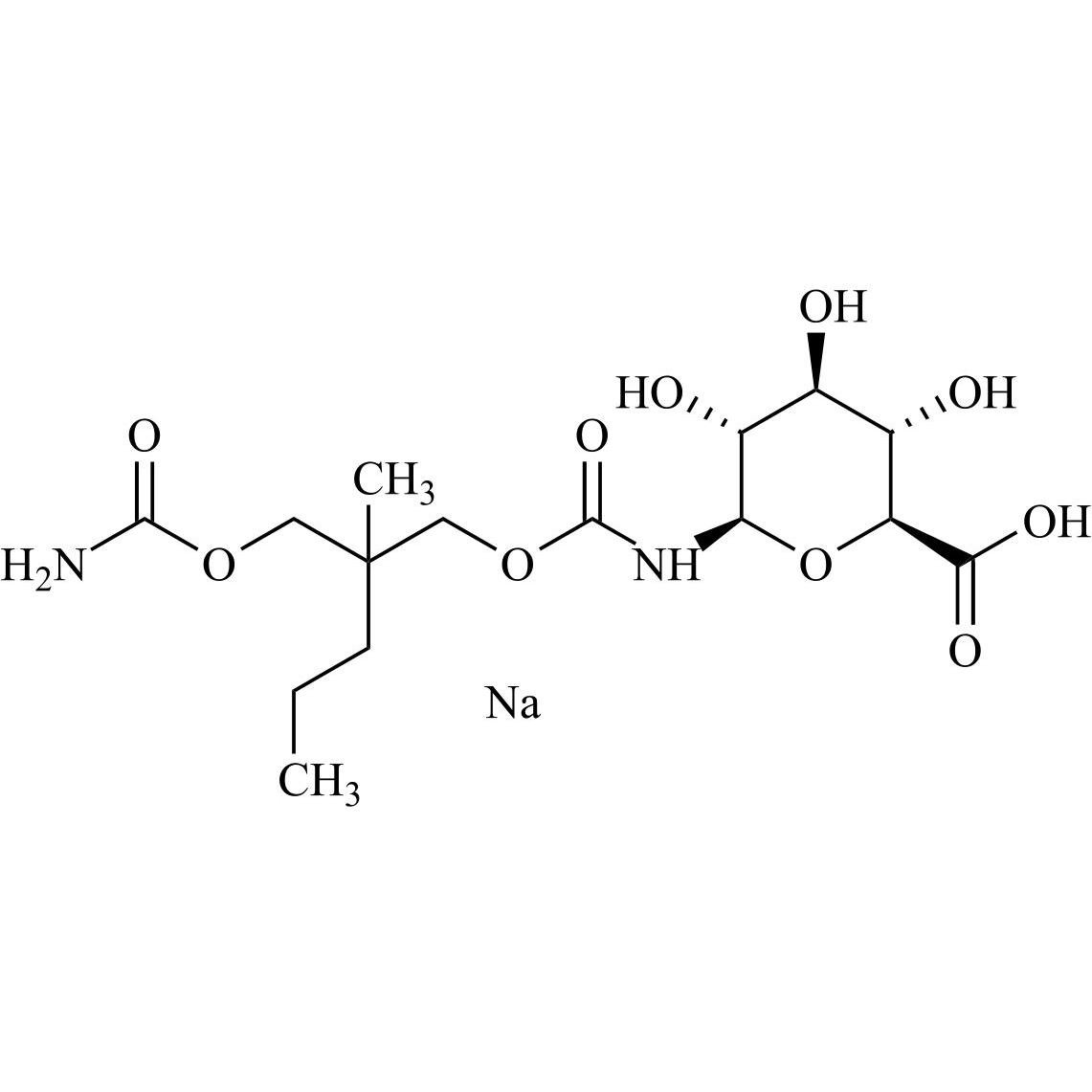 Picture of Meprobamate N-ÃŸ-D-Glucuronide Sodium Salt