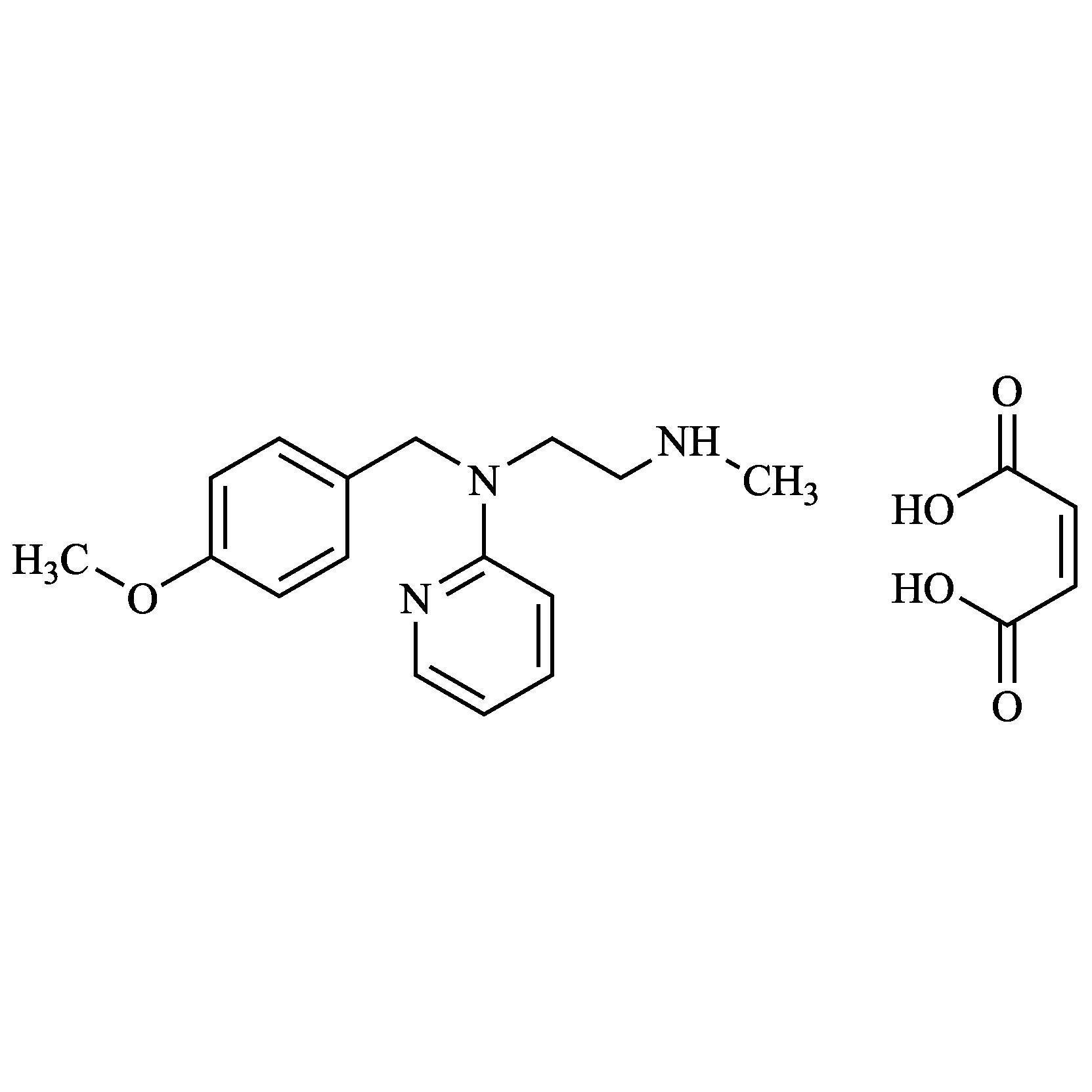 Picture of N-Desmethyl Mepyramine Maleate