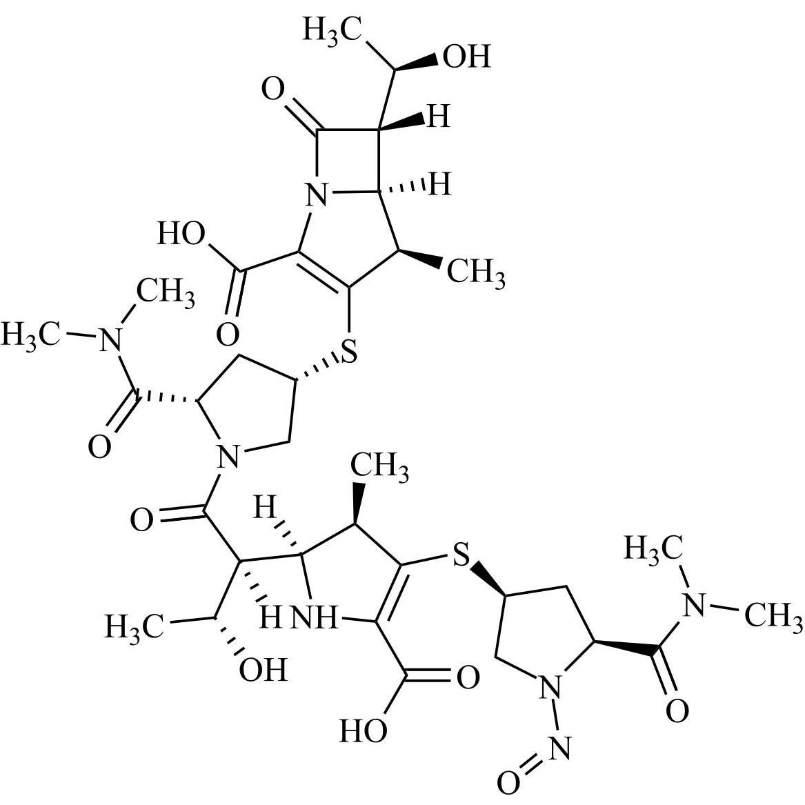 Picture of N-Nitroso Meropenem EP Impurity B Disodium Salt