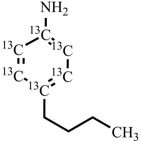 Show details for 4-butylaniline-13C6 Picture of 4-butylaniline-13C6