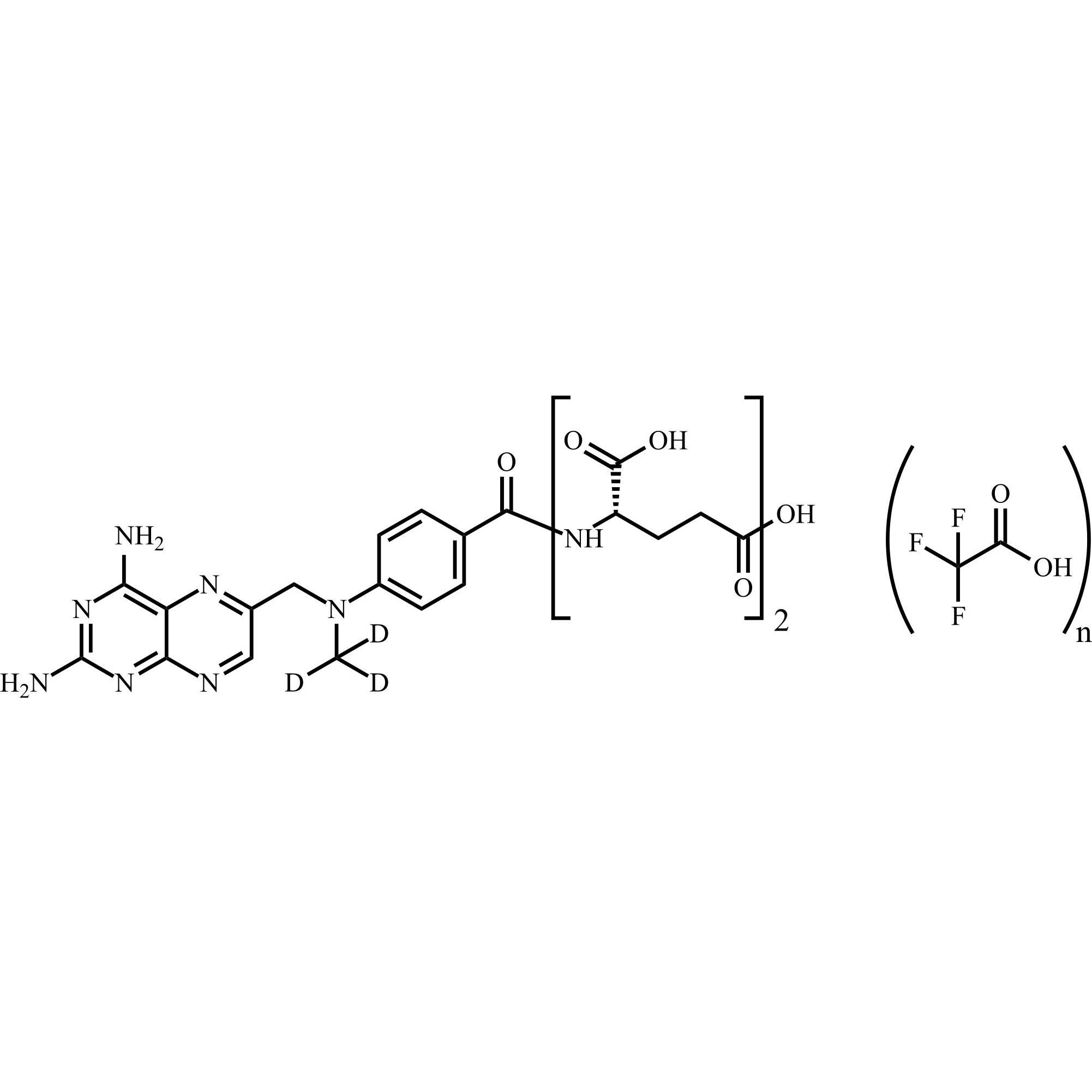 Picture of Methotrexate-d3 Diglutamate Trifluoroacetate