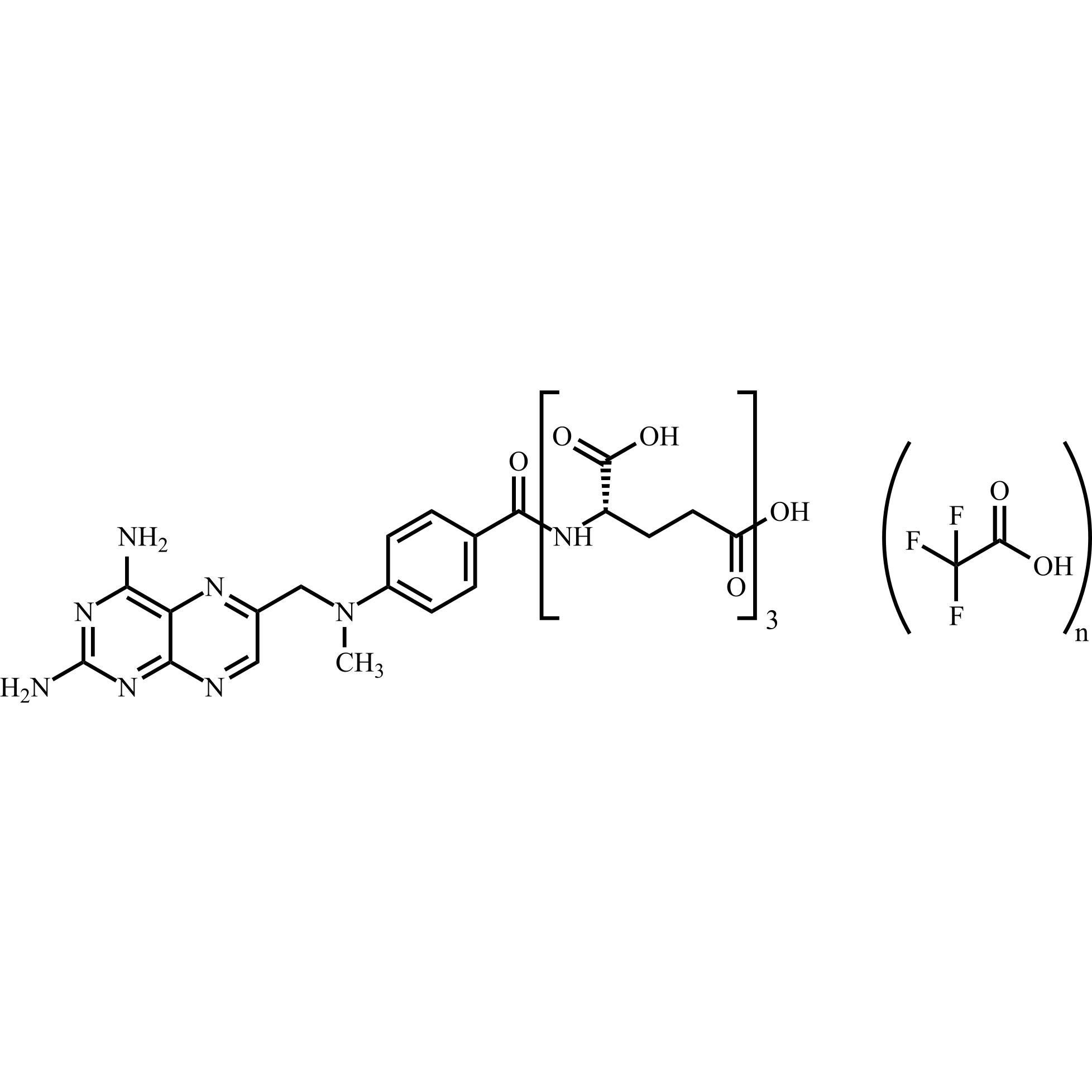 Show details for Methotrexate Triglutamate Trifluoroacetate Picture of Methotrexate Triglutamate Trifluoroacetate