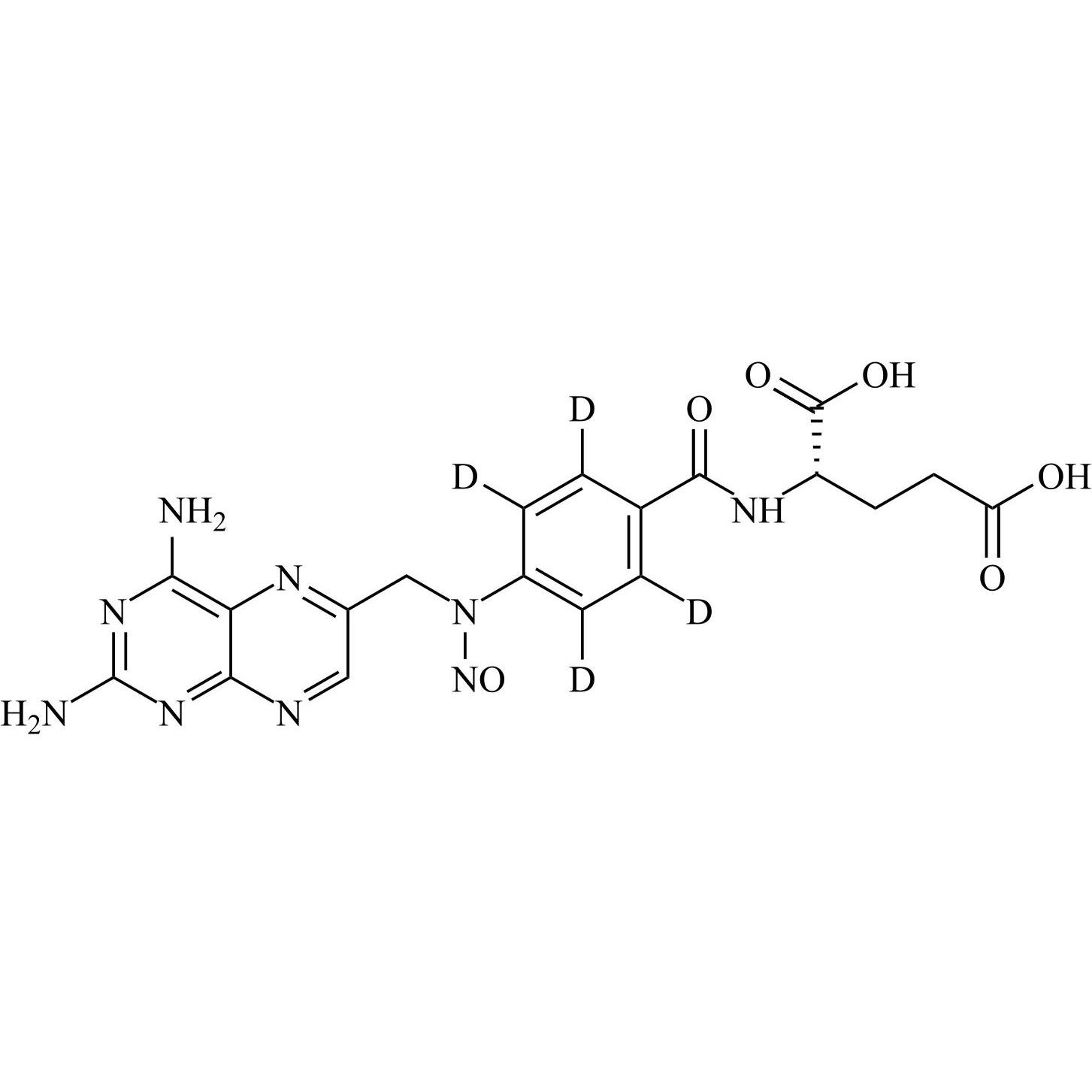 Picture of N-Nitroso Methotrexate EP Impurity B-d4