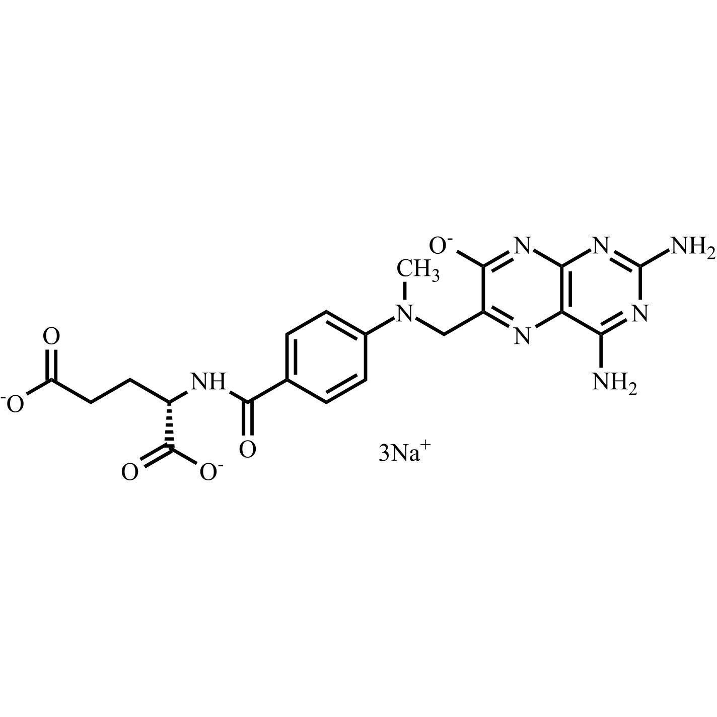 Picture of 7-Hydroxy Methotrexate Trisodium Salt