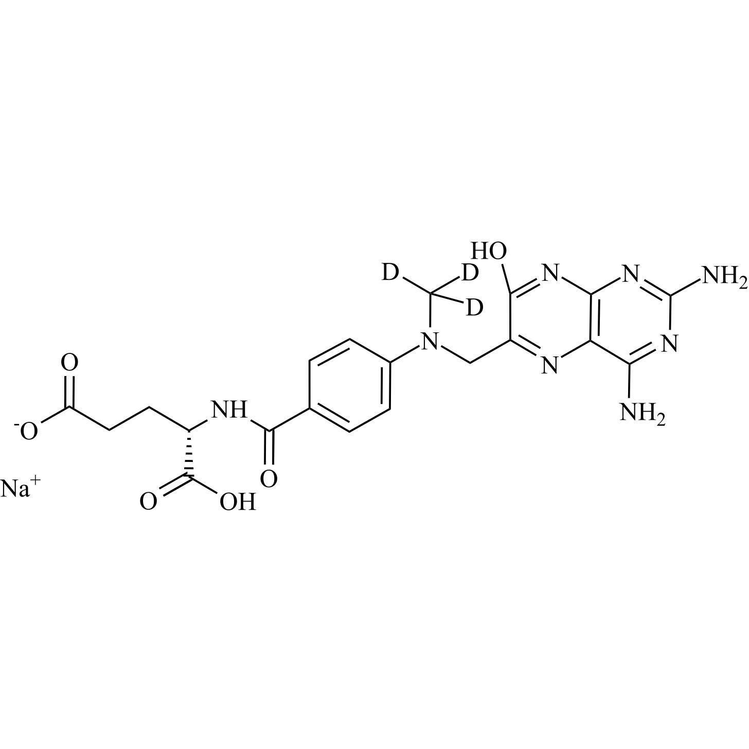 Picture of 7-Hydroxy Methotrexate-d3 Monosodium Salt