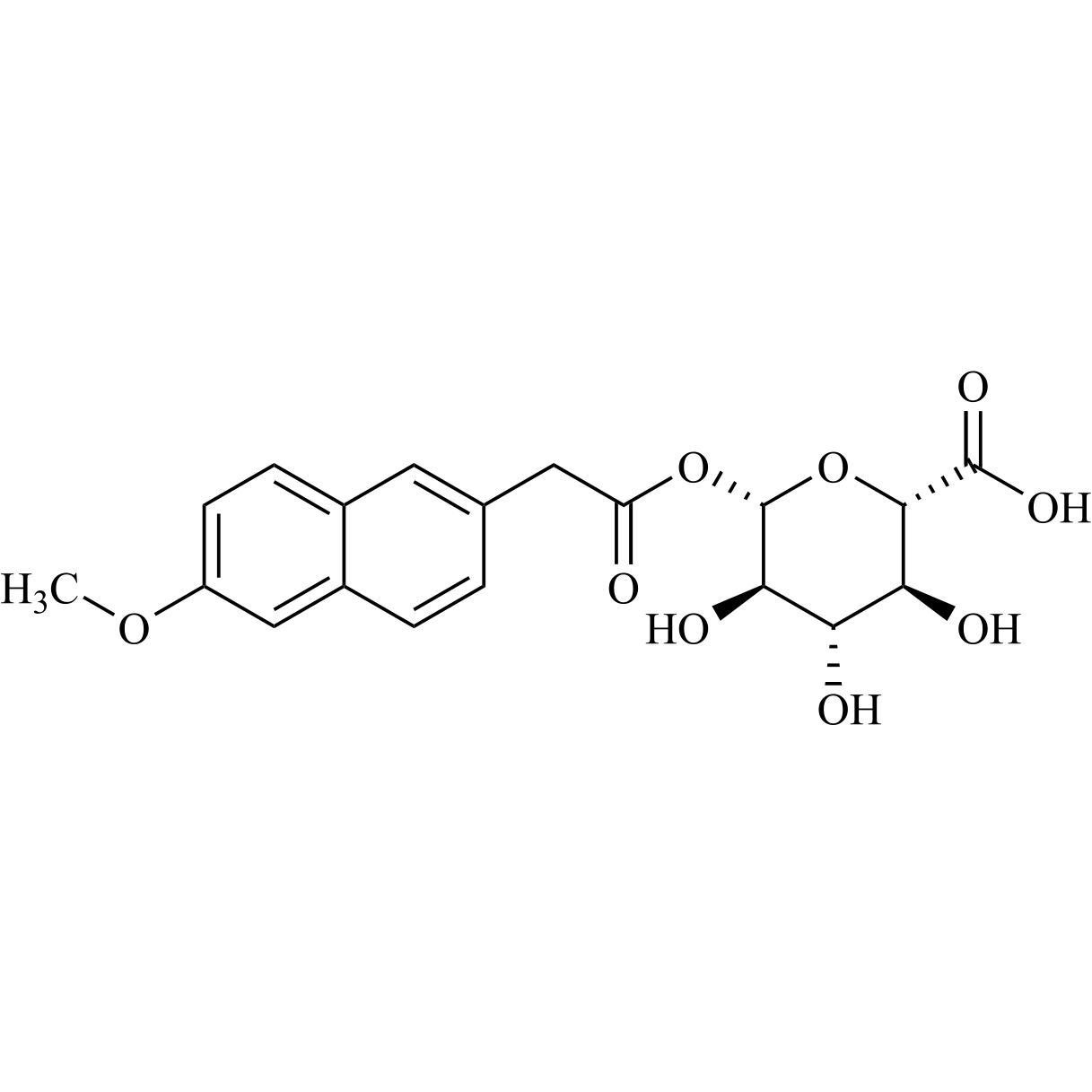 Picture of 6-Methoxy-2-naphthylacetic acid (6-MNA)  glucuronide