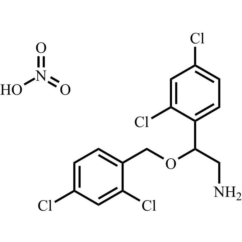 Picture of Miconazole EP Impurity C Nitrate (Miconazole USP Related Compound C Nitrate)