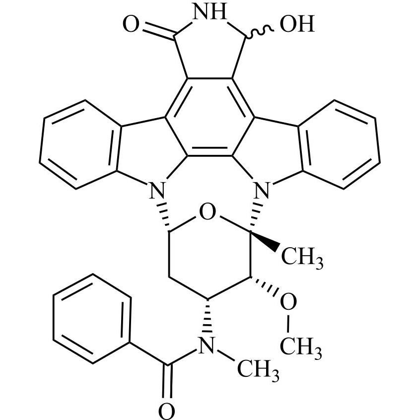 Picture of 3-Hydroxy Midostaurin (CGP52421) (Mixture of Diastereomers)