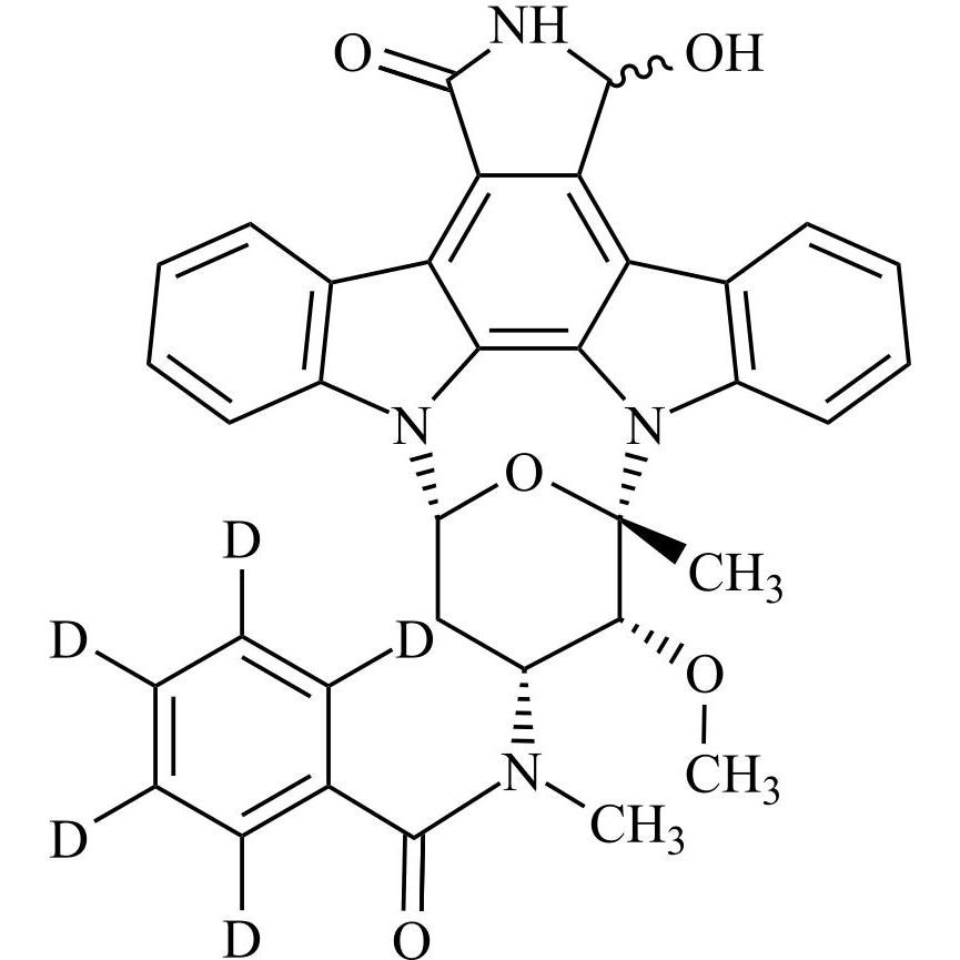 Picture of 3-Hydroxy Midostaurin-d5 (CGP52421-d5) (Mixture of Diastereomers)