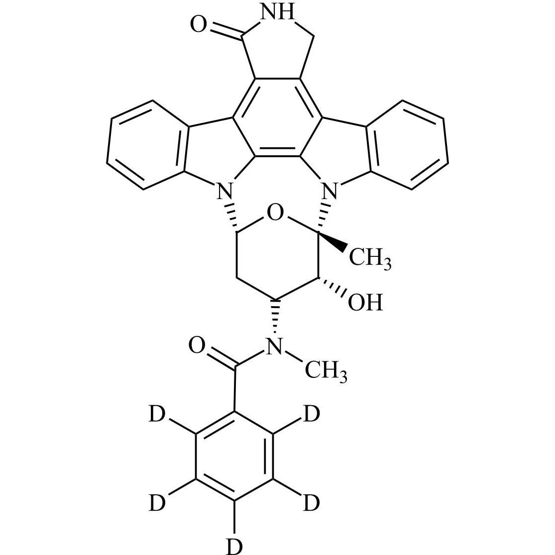 Picture of O-Desmethyl Midostaurin-d5 (CGP62221-d5)