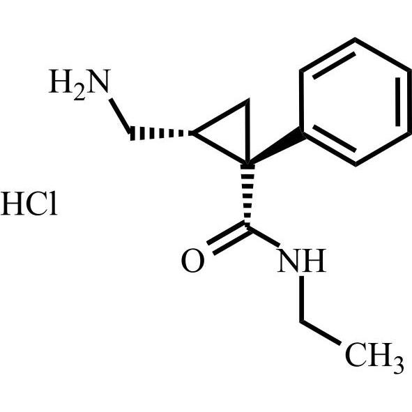 Show details for N-Desethyl L-Milnacipran HCl Picture of N-Desethyl L-Milnacipran HCl