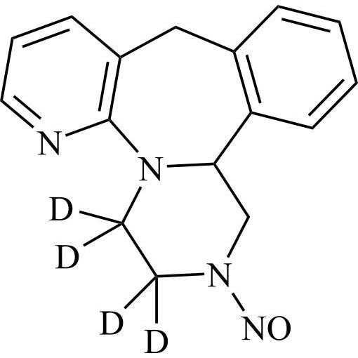 Show details for N-Nitroso Mirtazapine EP Impurity D-d4 (N-Nitroso Mirtazapine USP Related Compound A-d4, N-Nitroso-N-Desmethyl Mirtazapine-d4) Picture of N-Nitroso Mirtazapine EP Impurity D-d4 (N-Nitroso Mirtazapine USP Related Compound A-d4, N-Nitroso-N-Desmethyl Mirtazapine-d4)