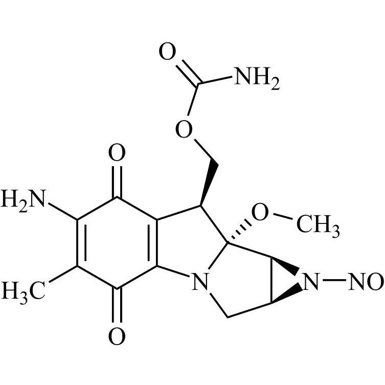 Show details for N-Nitroso Mitomycin C Picture of N-Nitroso Mitomycin C