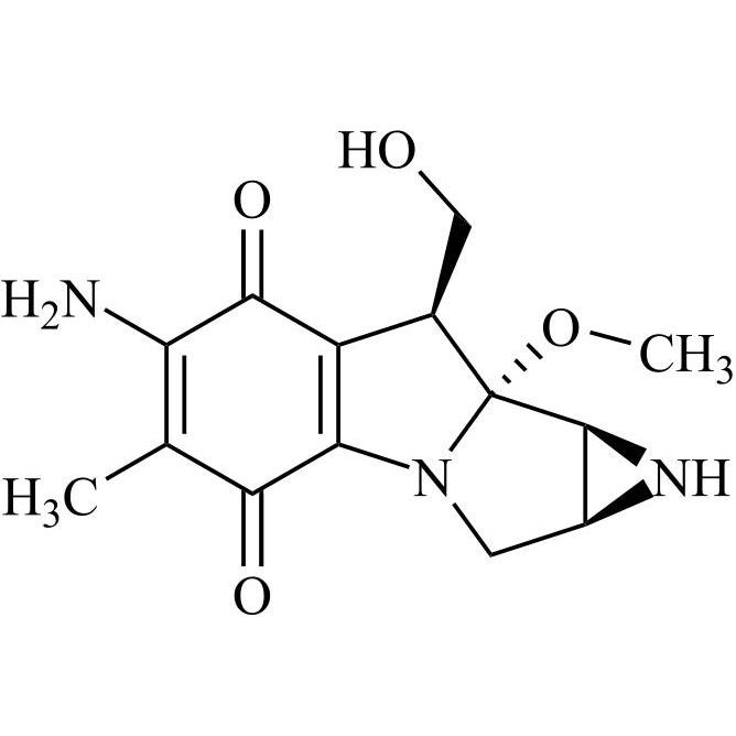 Show details for 10-Decarbamoyl Mitomycin C Picture of 10-Decarbamoyl Mitomycin C