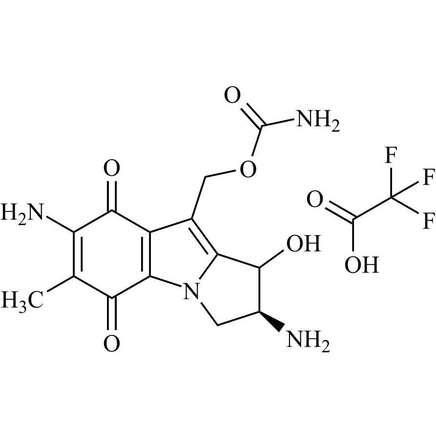 Picture of Mitomycin Related Compound 1 Trifluoroacetate (Mixture of Diastereomers)