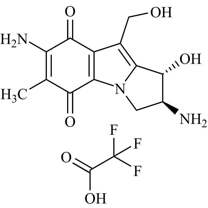 Show details for Mitomycin Impurity 8 Trifluoroacetate Picture of Mitomycin Impurity 8 Trifluoroacetate
