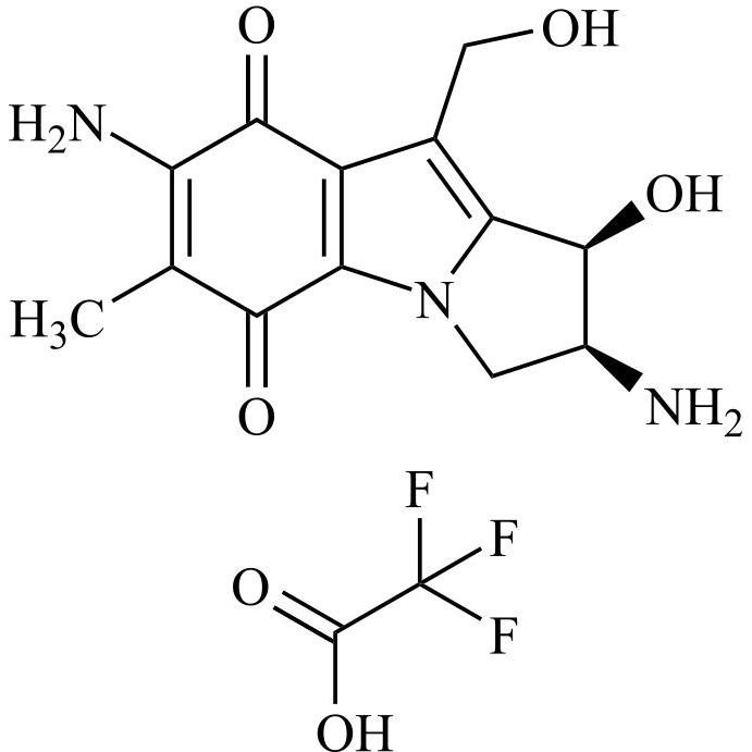 Show details for Mitomycin Impurity 9 Trifluoroacetate Picture of Mitomycin Impurity 9 Trifluoroacetate