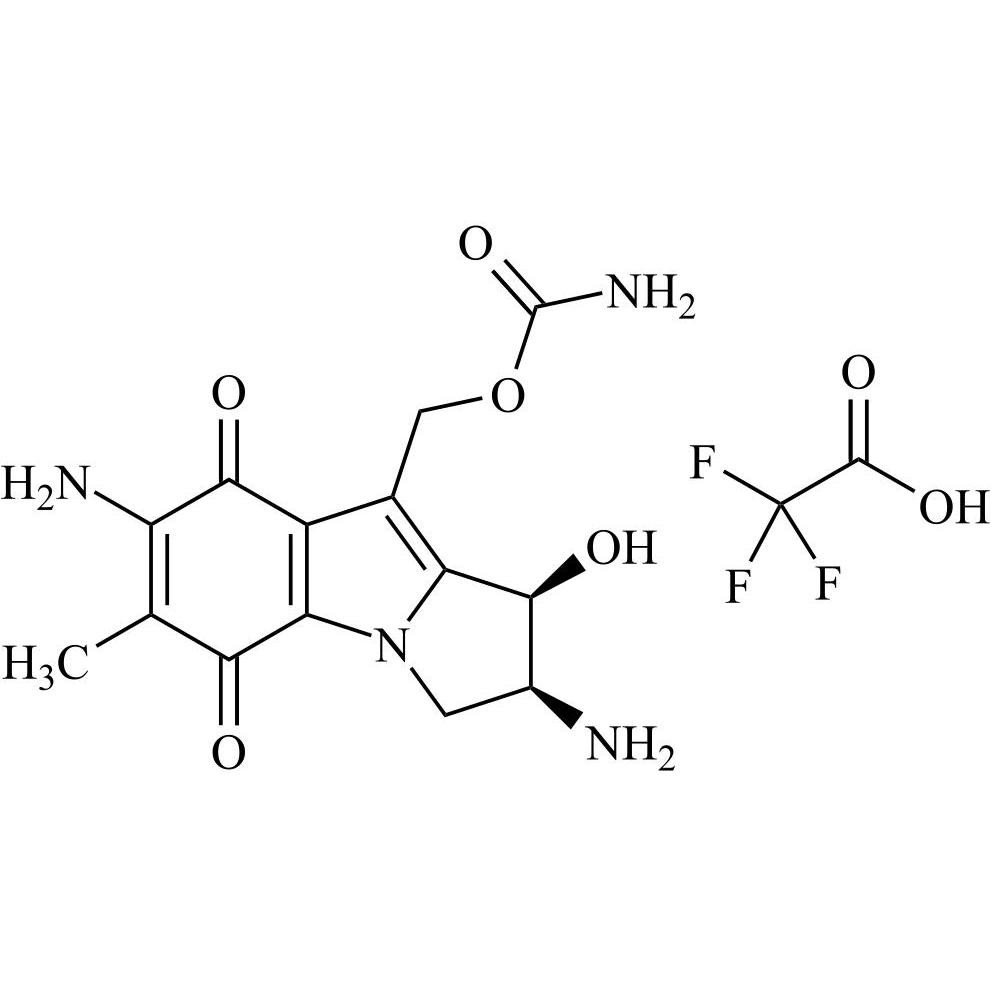 Picture of Mitomycin Related Compound 2 Trifluoroacetate (cis-1-Hydroxy-2,7-diamino Mitosene Trifluoroacetate)