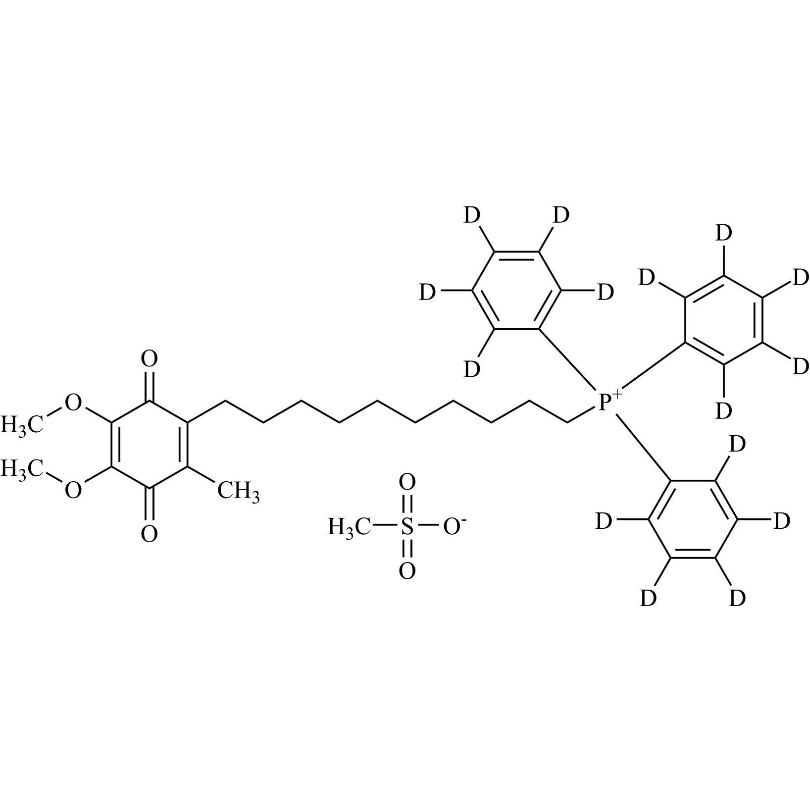 Show details for Mitoquinone-d15 Mesylate Picture of Mitoquinone-d15 Mesylate