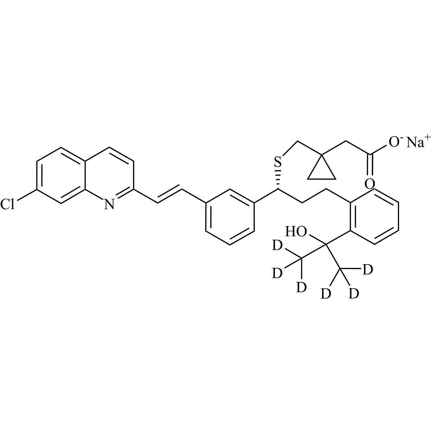 Picture of Montelukast-d6 Sodium Salt