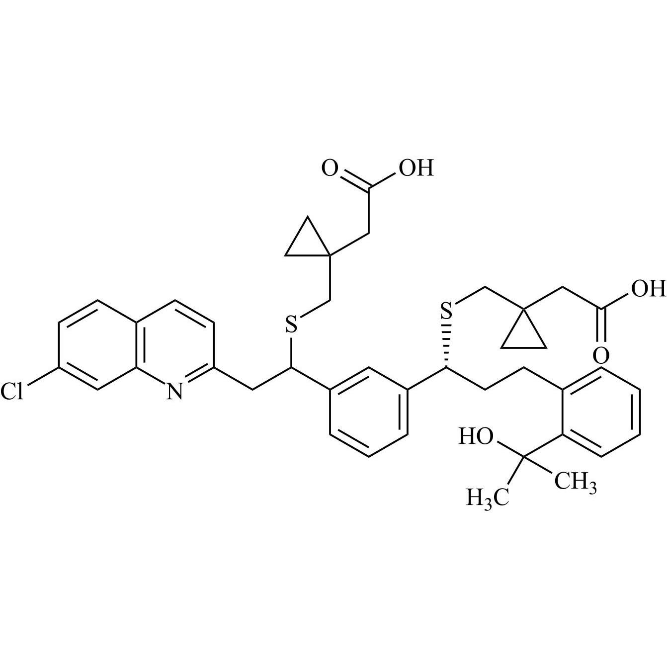 Show details for Montelukast EP Impurity D and Montelukast EP Impurity E (Mixture of Diastereomers) Picture of Montelukast EP Impurity D and Montelukast EP Impurity E (Mixture of Diastereomers)