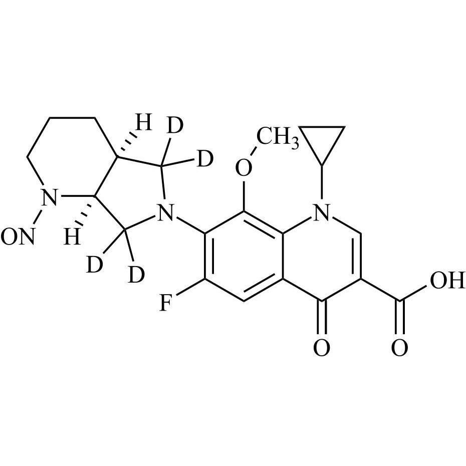 Picture of N-Nitroso Moxifloxacin-d4