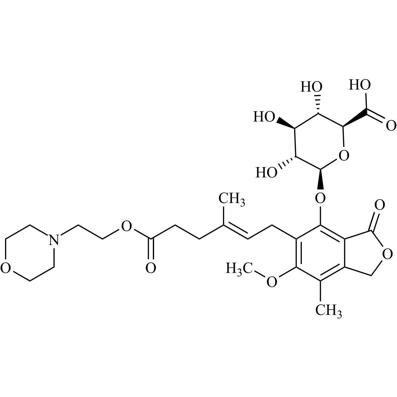 Picture of Mycophenolate Moftil O-Glucuronide