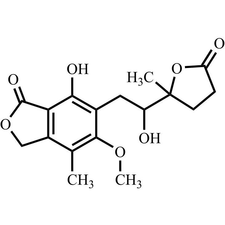 Show details for Mycophenolic Hydroxy Lactone (Mixture of Diastereomers) Picture of Mycophenolic Hydroxy Lactone (Mixture of Diastereomers)