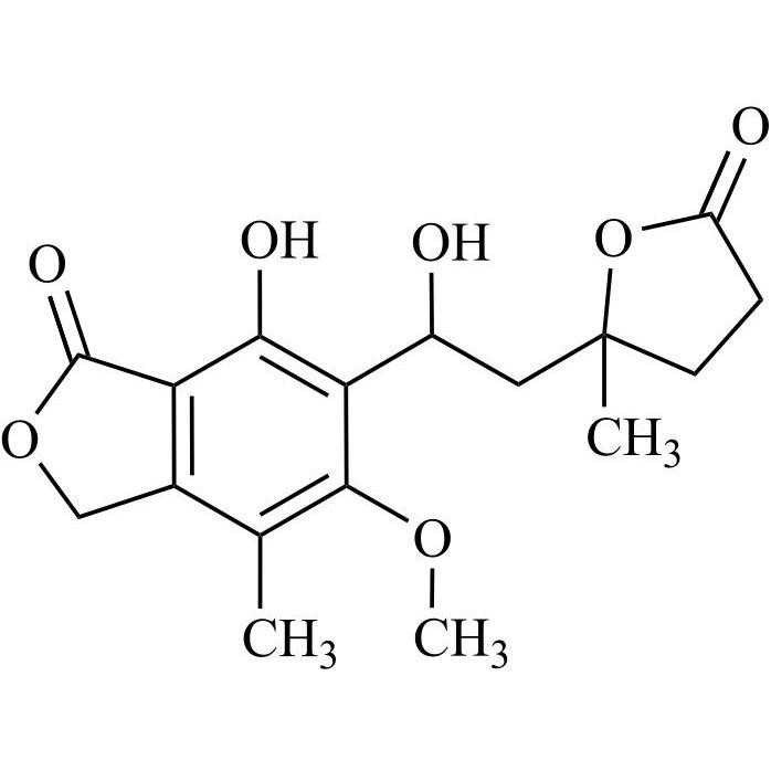 Picture of Mycophenolic Acid Impurity 10 (Mixture of Diastereomers)