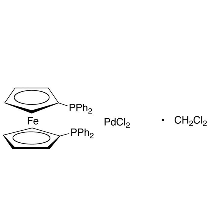Picture of (1,1'-Bis(diphenylphosphino)ferrocene)dichloropalladium-dichloromethane