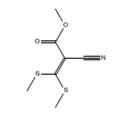 Picture of Methyl 3,3-bis(methylthio)-2-cyanoacrylate