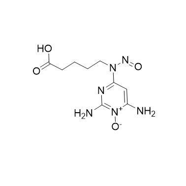 Picture of N-Nitroso Minoxidil Open Ring Impurity