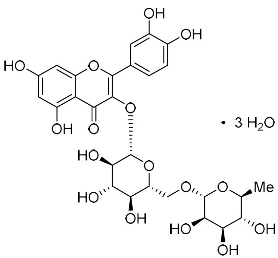 Show details for Rutin Trihydrate Picture of Rutin Trihydrate