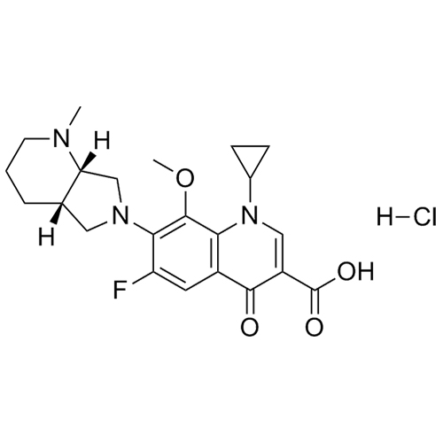 Picture of N-Methyl Moxifloxacin Hydrochloride