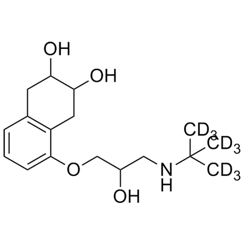 Picture of Nadolol-d9 (Mixture of Diastereomers)