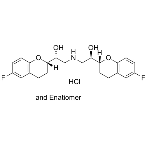 Show details for Nebivolol HCl (mixture of enantiomers) Picture of Nebivolol HCl (mixture of enantiomers)