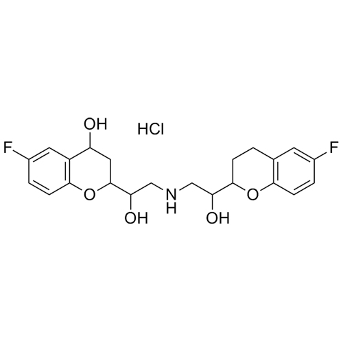 Show details for 4-Hydroxy Nebivolol HCl (Mixture of Diastereomers) Picture of 4-Hydroxy Nebivolol HCl (Mixture of Diastereomers)